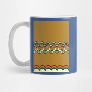 Vintage duplo paon on beige Mug